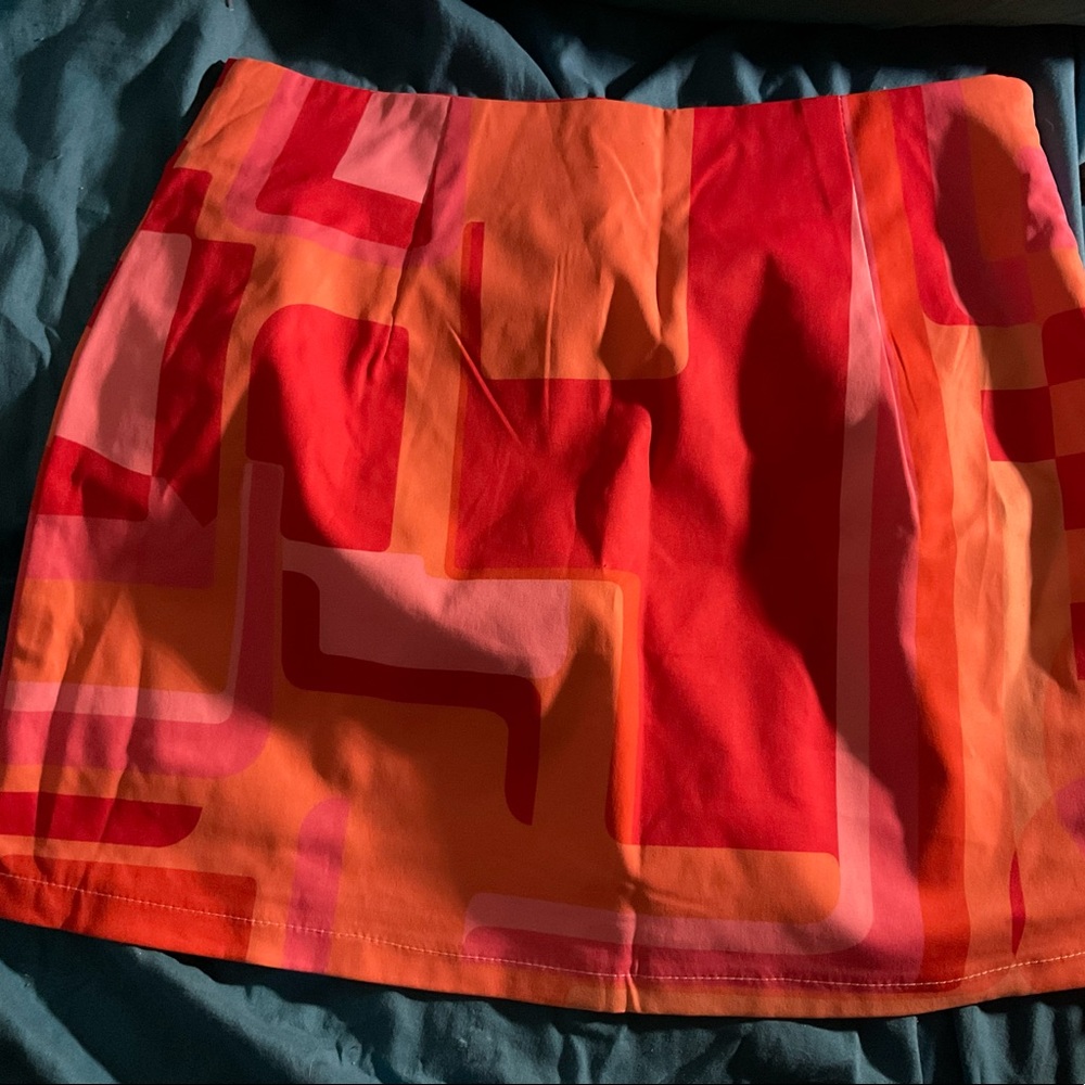 Colored skirt